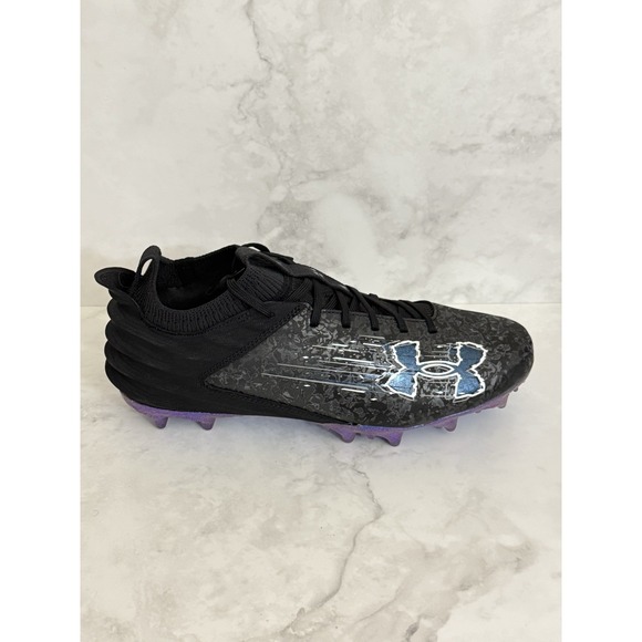 Under Armour Other - Under Armour Blur Smoke Suede 2.0 MC Football Cleats 3027978-001 Men's Size 12